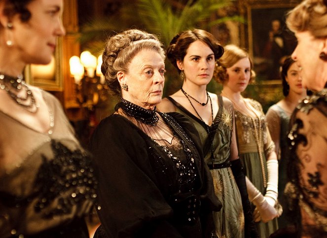 Downton Abbey - Filmfotos - Maggie Smith, Michelle Dockery, Laura Carmichael