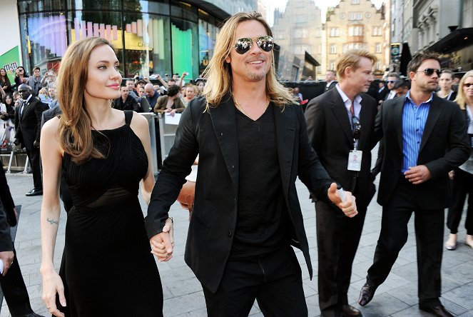 Guerra mundial Z - Eventos - Angelina Jolie, Brad Pitt