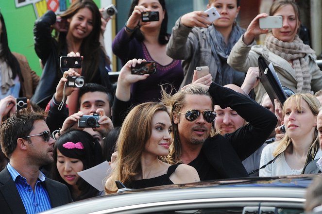 WWZ - Guerra Mundial - De eventos - Angelina Jolie, Brad Pitt