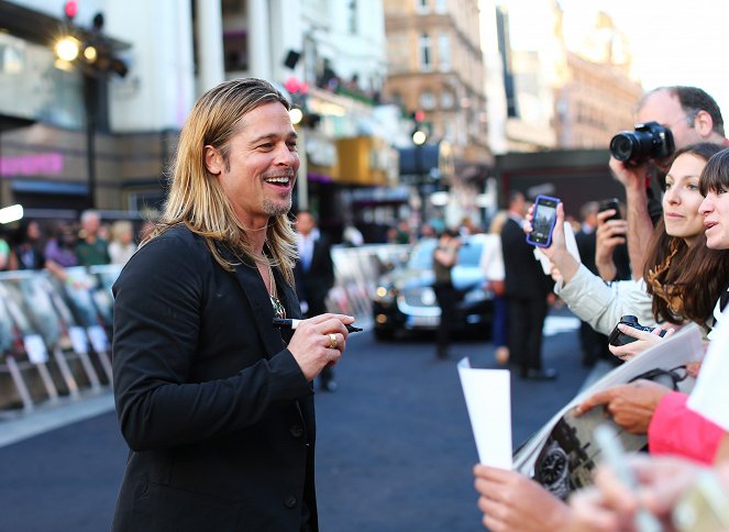 Guerra mundial Z - Eventos - Brad Pitt