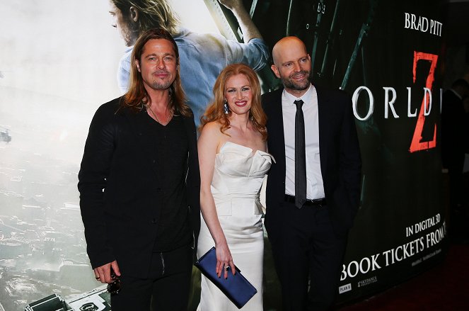 Guerra mundial Z - Eventos - Brad Pitt, Mireille Enos, Marc Forster