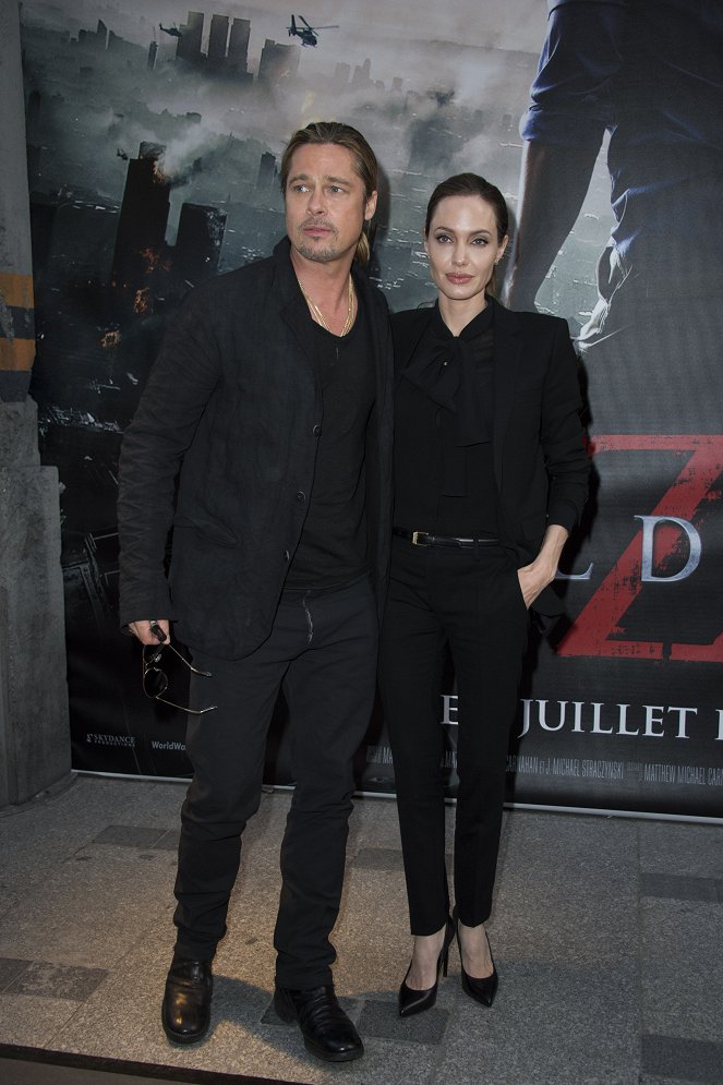 World War Z - Événements - Brad Pitt, Angelina Jolie