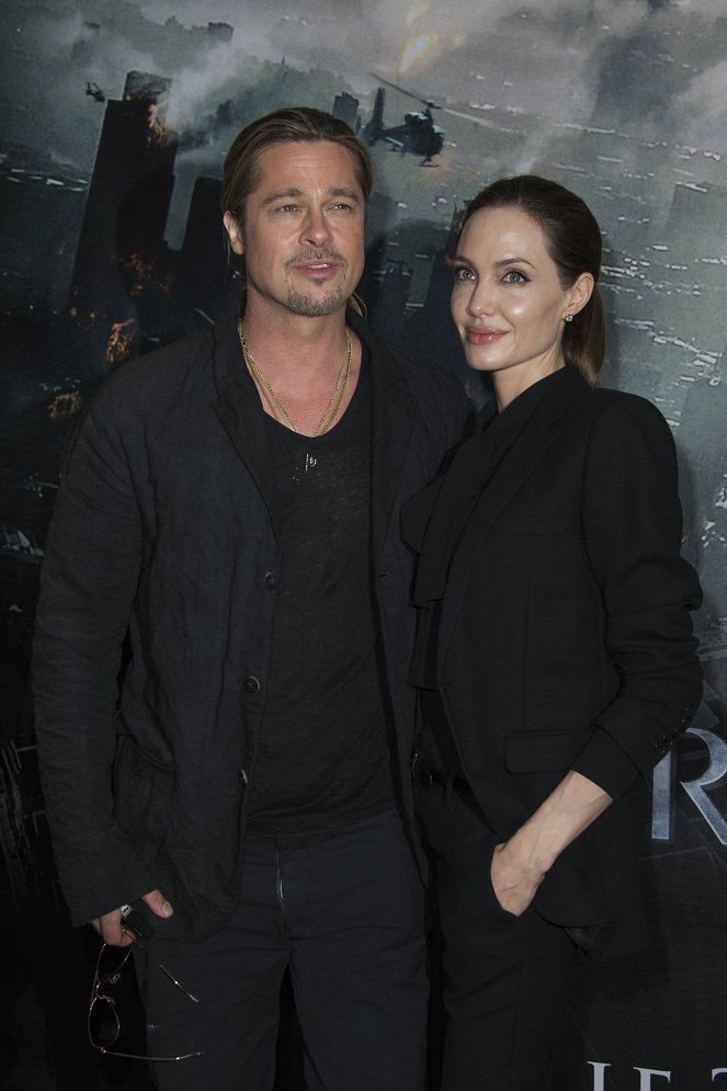 Guerra mundial Z - Eventos - Brad Pitt, Angelina Jolie