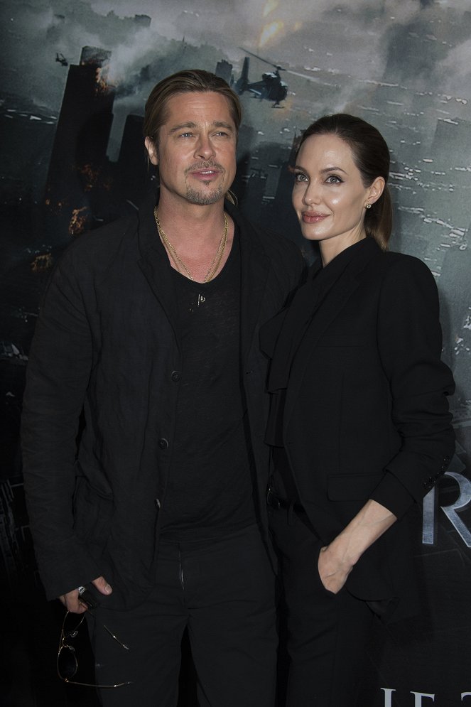 Guerra mundial Z - Eventos - Brad Pitt, Angelina Jolie