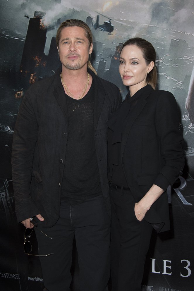 Guerra mundial Z - Eventos - Brad Pitt, Angelina Jolie