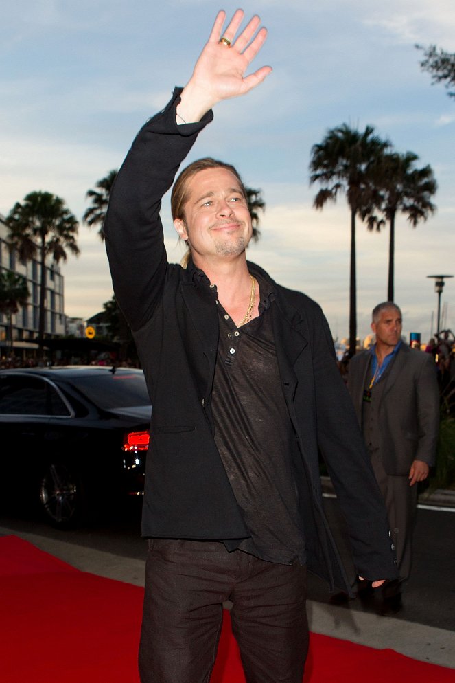 Guerra mundial Z - Eventos - Brad Pitt