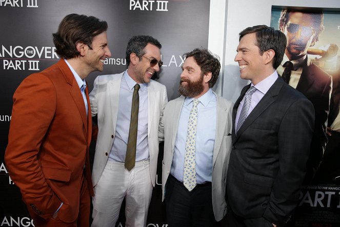 Kac Vegas 3 - Z imprez - Bradley Cooper, Todd Phillips, Zach Galifianakis, Ed Helms