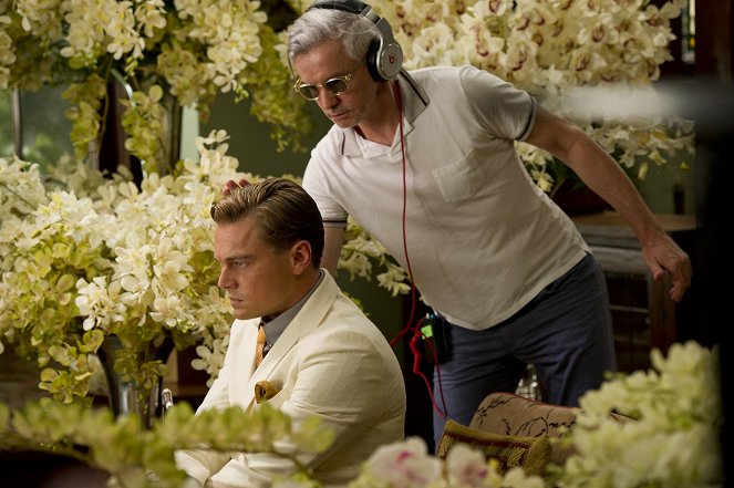 Veľký Gatsby - Z nakrúcania - Leonardo DiCaprio, Baz Luhrmann