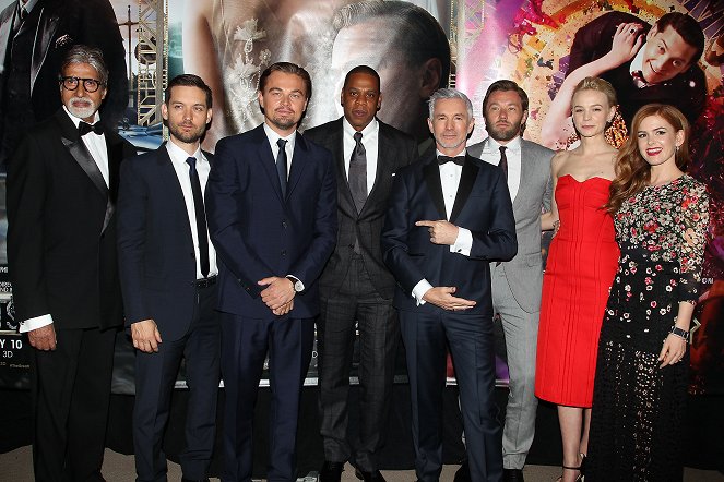 A nagy Gatsby - Rendezvények - Amitabh Bachchan, Tobey Maguire, Leonardo DiCaprio, Jay-Z, Baz Luhrmann, Joel Edgerton, Carey Mulligan, Isla Fisher
