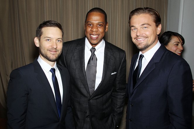 The Great Gatsby - Events - Tobey Maguire, Jay-Z, Leonardo DiCaprio