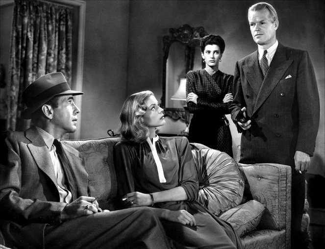 El sueño eterno - De la película - Humphrey Bogart, Lauren Bacall, Sonia Darrin, Louis Jean Heydt