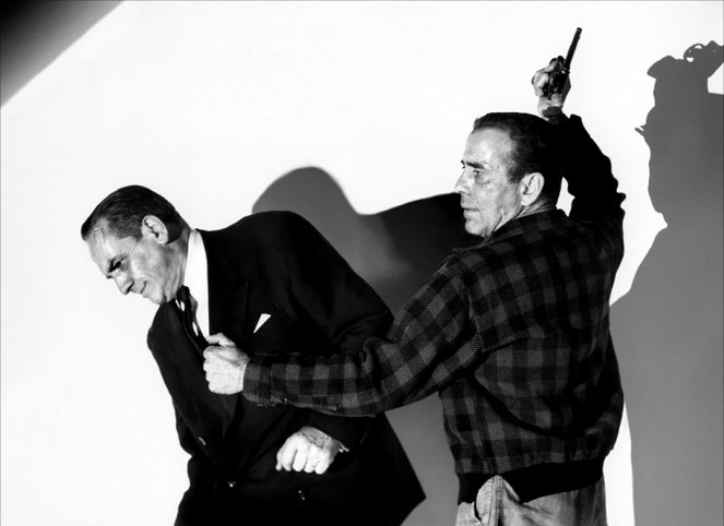 La Maison des otages - Promo - Fredric March, Humphrey Bogart