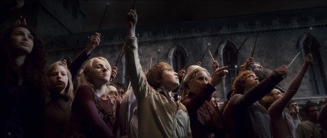 Harry Potter és a félvér herceg - Filmfotók - Evanna Lynch, William Melling, Gemma Jones, Rupert Grint
