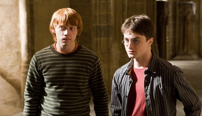 Harry Potter und der Halbblutprinz - Filmfotos - Rupert Grint, Daniel Radcliffe