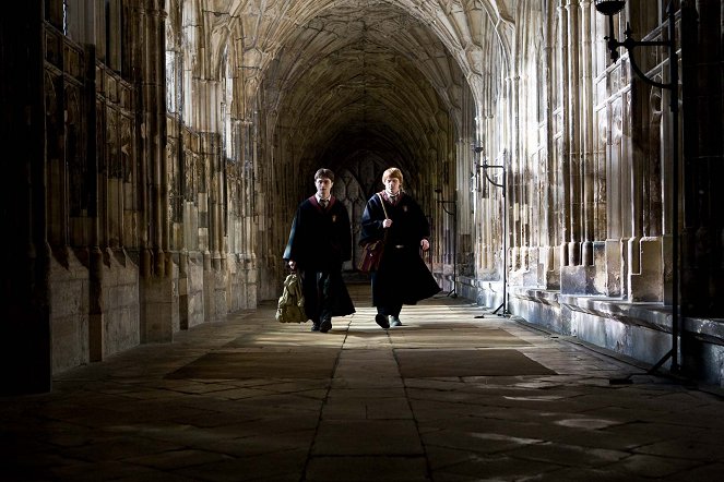 Harry Potter i Książę Półkrwi - Z filmu - Daniel Radcliffe, Rupert Grint