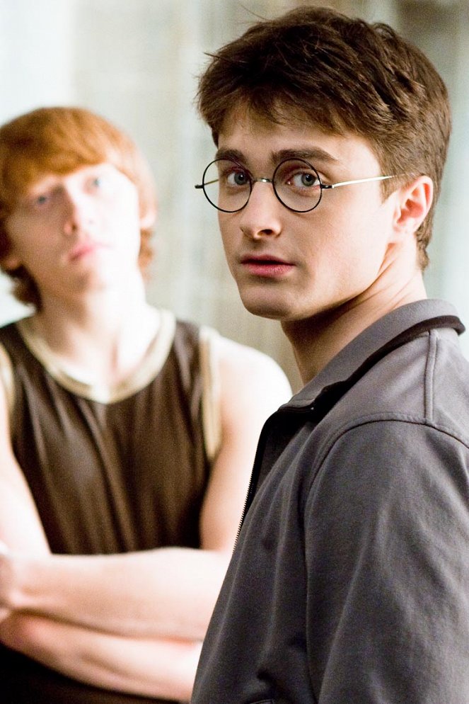 Harry Potter und der Halbblutprinz - Filmfotos - Rupert Grint, Daniel Radcliffe