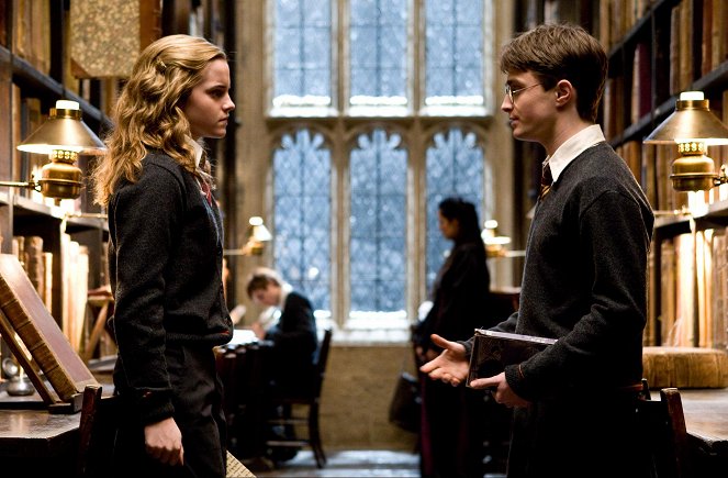Harry Potter i Książę Półkrwi - Z filmu - Emma Watson, Daniel Radcliffe