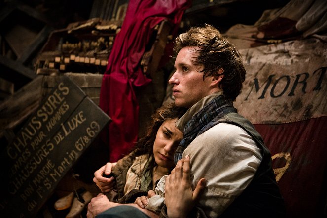 Les Misérables - Van film - Samantha Barks, Eddie Redmayne