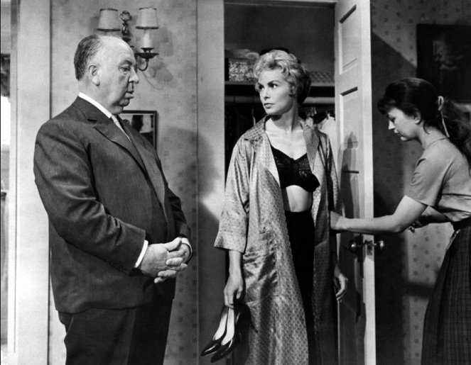 Psicosis - Del rodaje - Alfred Hitchcock, Janet Leigh