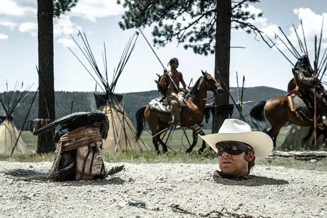 Lone Ranger - Filmfotos - Johnny Depp, Armie Hammer