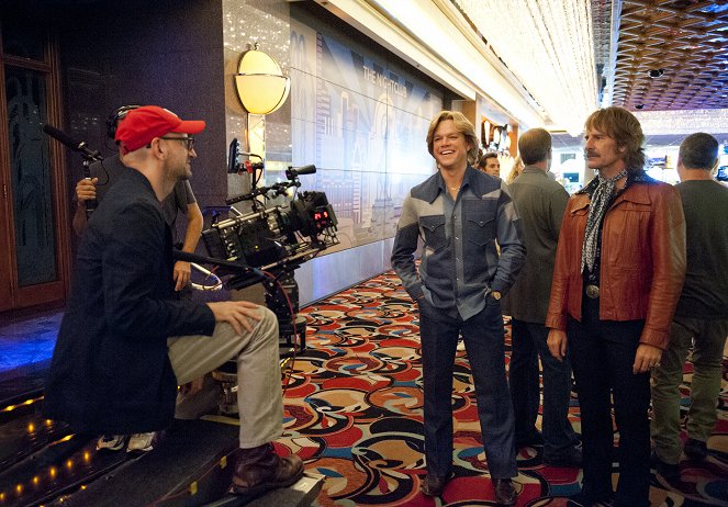 Detrás del candelabro - Del rodaje - Steven Soderbergh, Matt Damon, Scott Bakula