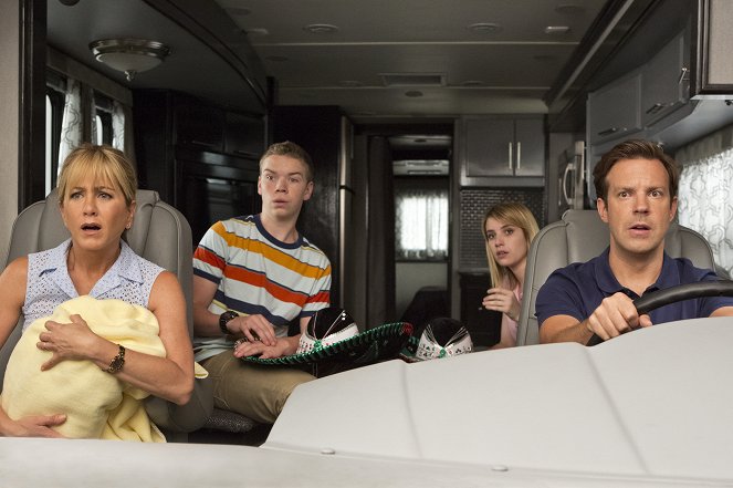 We're the Millers - Van film - Jennifer Aniston, Will Poulter, Emma Roberts, Jason Sudeikis