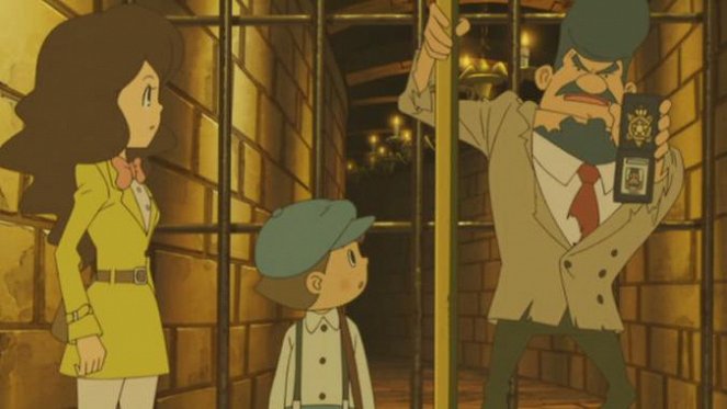 Eiga Layton kjódžu to eien no utahime - Van film