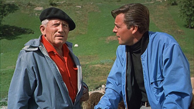 V horách - Z filmu - Spencer Tracy, Robert Wagner