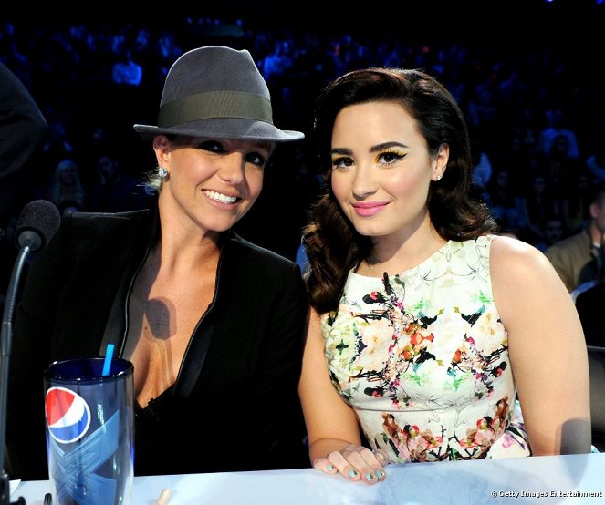 The X Factor - Filmfotók - Britney Spears, Demi Lovato