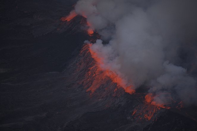 Le Peuple des volcans - Van film