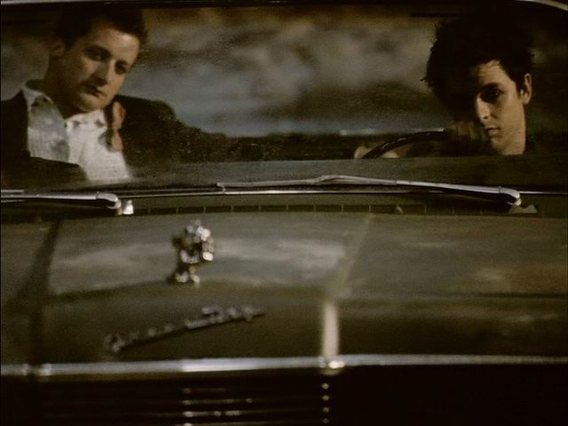 Green Day - Boulevard of Broken Dreams - Van film - Tre Cool, Billie Joe Armstrong