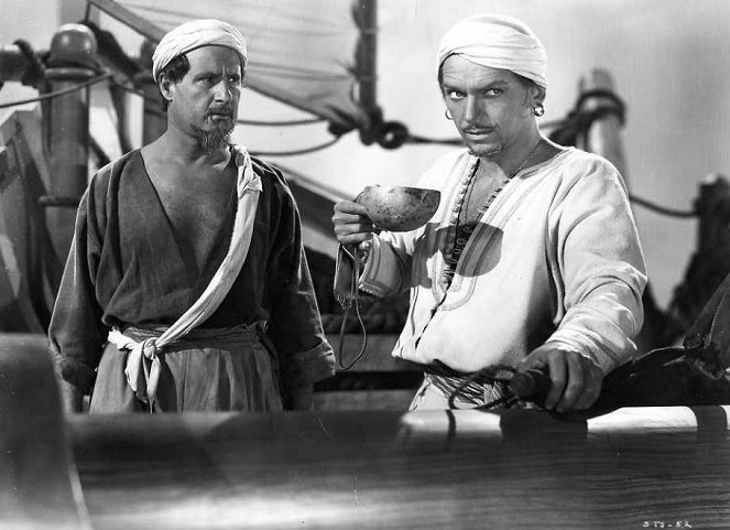 Sindbad żeglarz - Z filmu - George Tobias, Douglas Fairbanks Jr.