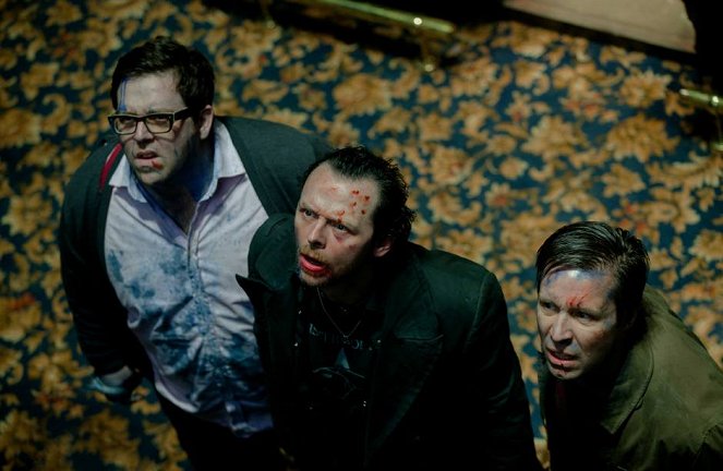 To już jest koniec - Z filmu - Nick Frost, Simon Pegg, Paddy Considine