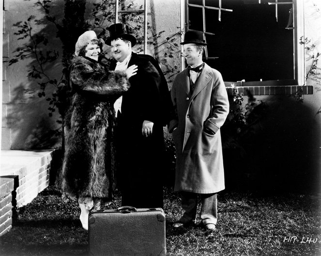 Amor dulce amor - De la película - Babe London, Oliver Hardy, Stan Laurel