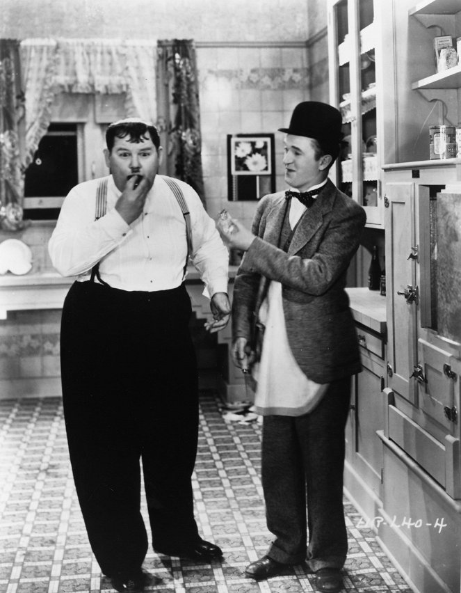 Laurel a Hardy se žení - Z filmu - Oliver Hardy, Stan Laurel