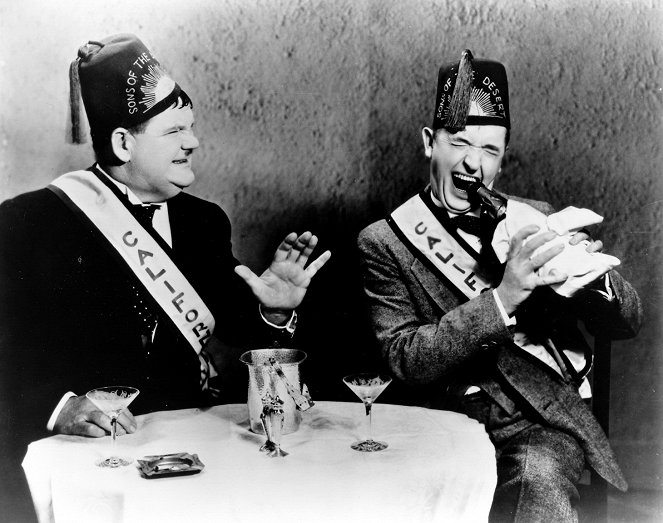 Stan és Pan Chicagóban - Filmfotók - Oliver Hardy, Stan Laurel