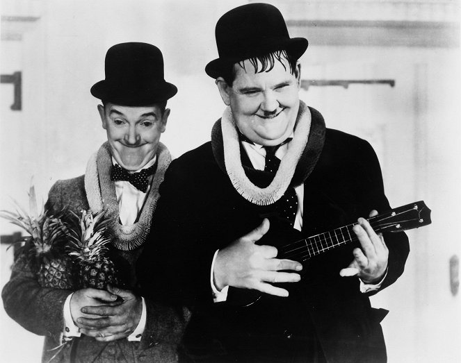 Die Wüstensöhne - Werbefoto - Stan Laurel, Oliver Hardy