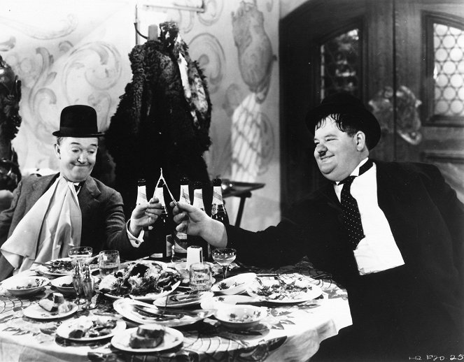 Dick und Doof als Salontiroler - Filmfotos - Stan Laurel, Oliver Hardy
