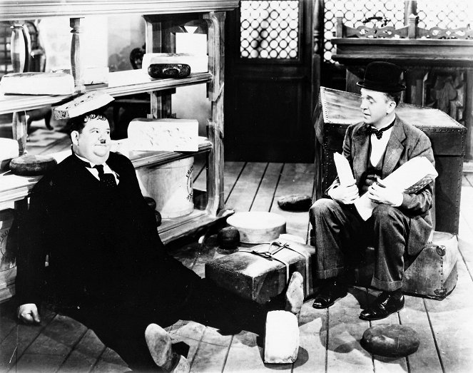 Dick und Doof als Salontiroler - Filmfotos - Oliver Hardy, Stan Laurel