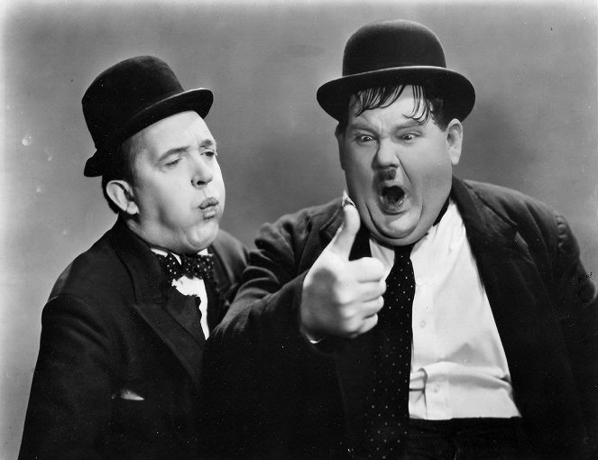 Laurel y Hardy en el Oeste - Promoción - Stan Laurel, Oliver Hardy