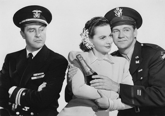 Ray Milland, Olivia de Havilland, Sonny Tufts