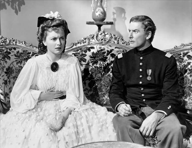 Sein letztes Kommando - Filmfotos - Olivia de Havilland, Errol Flynn