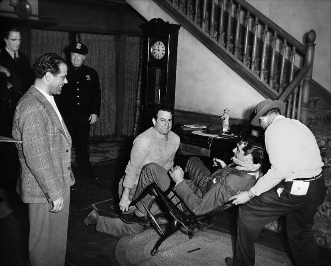 Arsenic and Old Lace - De filmagens - Frank Capra, Cary Grant