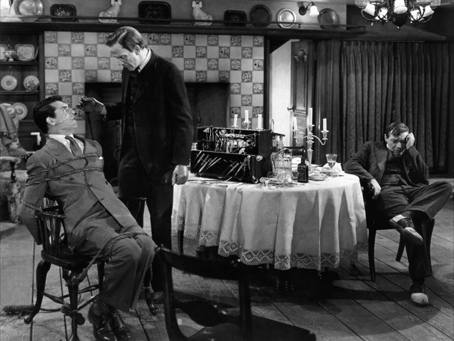 Arsénico por compasión - De la película - Cary Grant, Raymond Massey, Peter Lorre