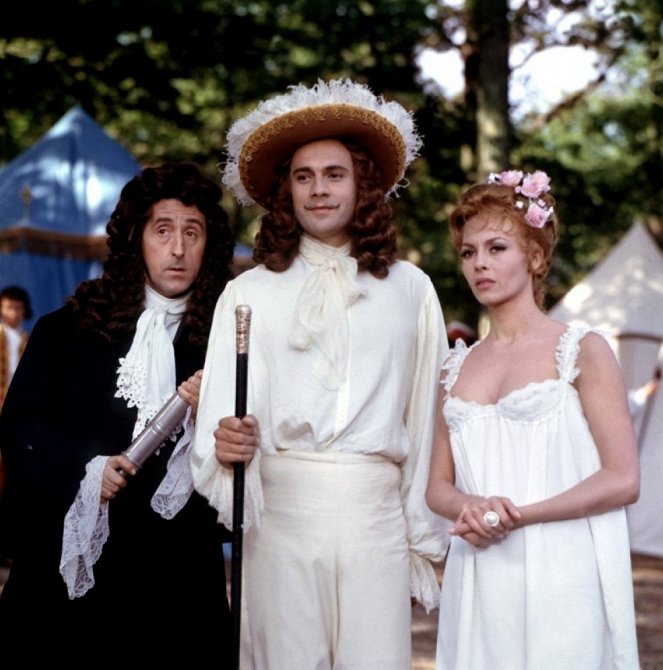 Angelika a kráľ - Z filmu - Jean Lefebvre, Jacques Toja, Michèle Mercier