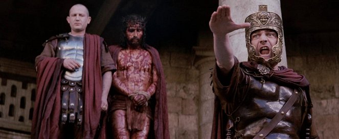 Umučenie Krista - Z filmu - Christo Šopov, James Caviezel, Fabio Sartor