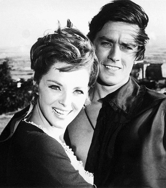 El tulipán negro - Del rodaje - Virna Lisi, Alain Delon