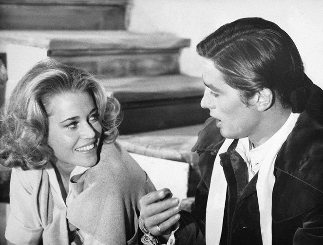 El tulipán negro - Del rodaje - Jane Fonda, Alain Delon
