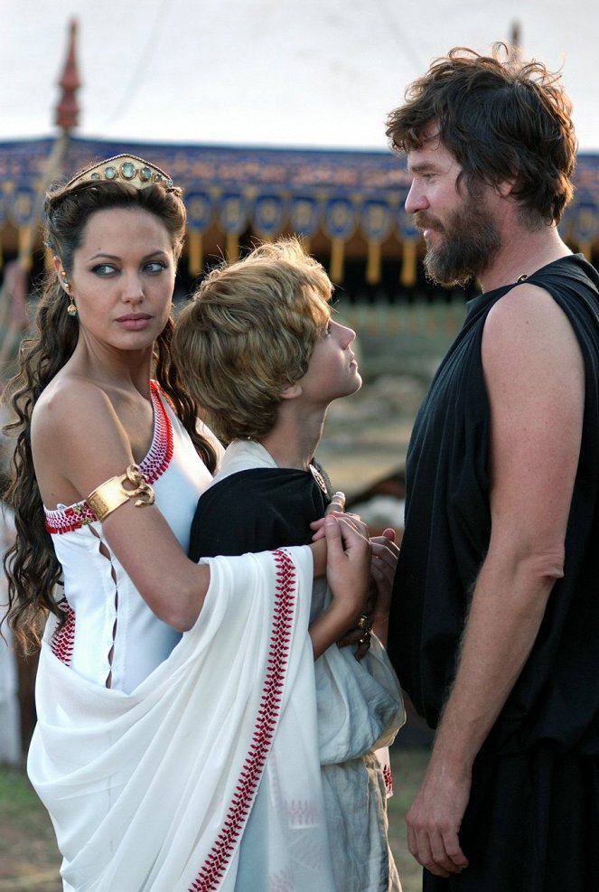 Aleksander - Z filmu - Angelina Jolie, Connor Paolo, Val Kilmer