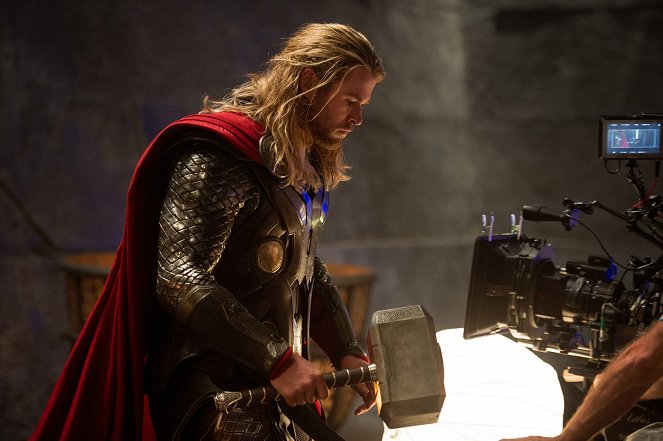 Thor - The Dark Kingdom - Dreharbeiten - Chris Hemsworth
